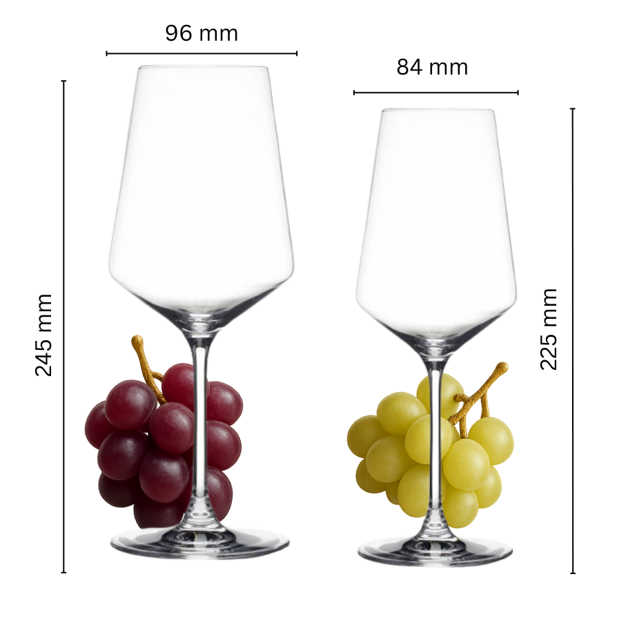 Weißwein-Glas Hirsch im 6er Set