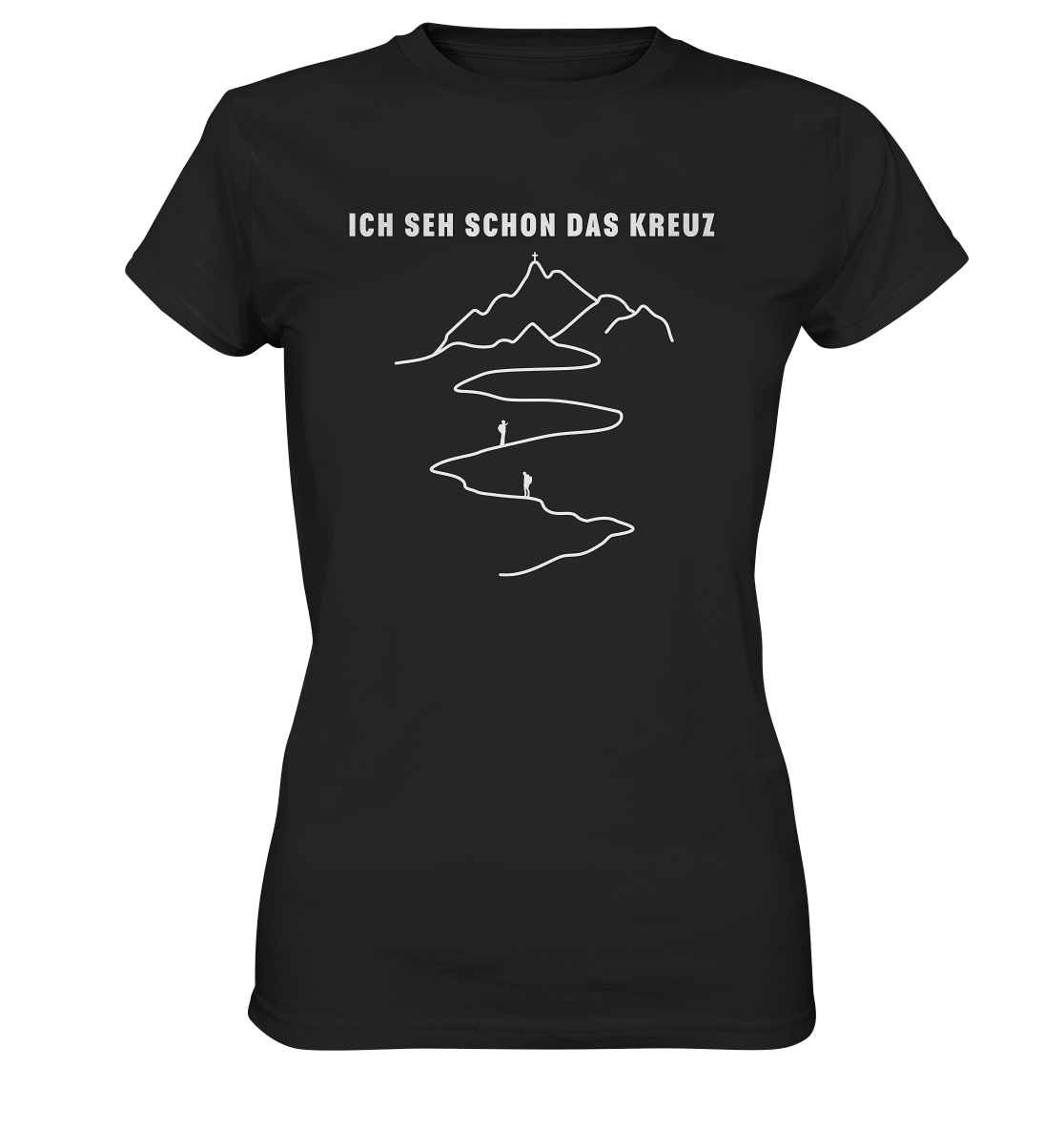 I SEE THE CROSS - Women's Premium Shirt