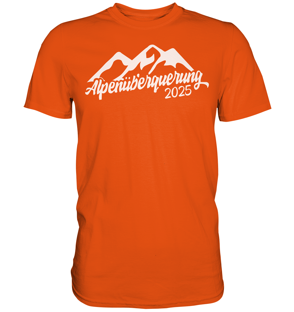 Alpenüberquerung 2025 - Premium Shirt