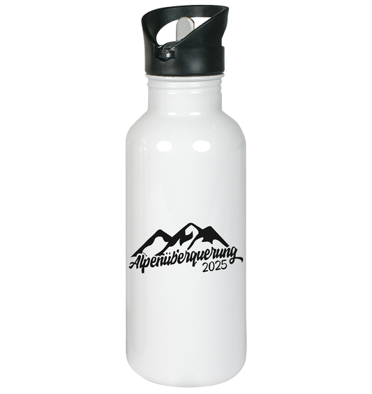 Alpenüberquerung 2025 - Edelstahl-Trinkflasche