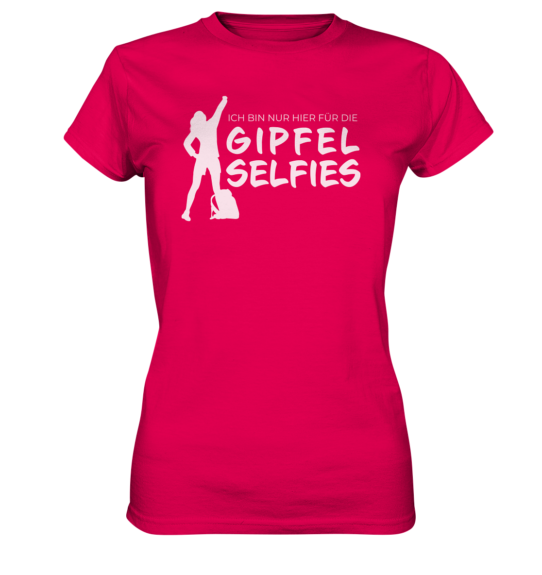 GIPFEL SELFIES - Damen Premium Shirt