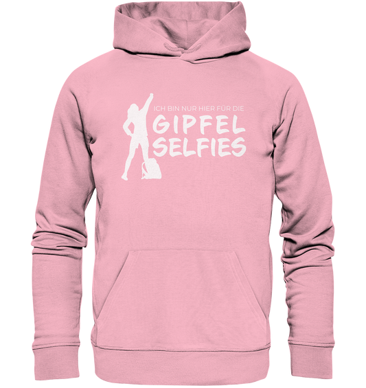 GIPFEL SELFIES - Organic Hoodie