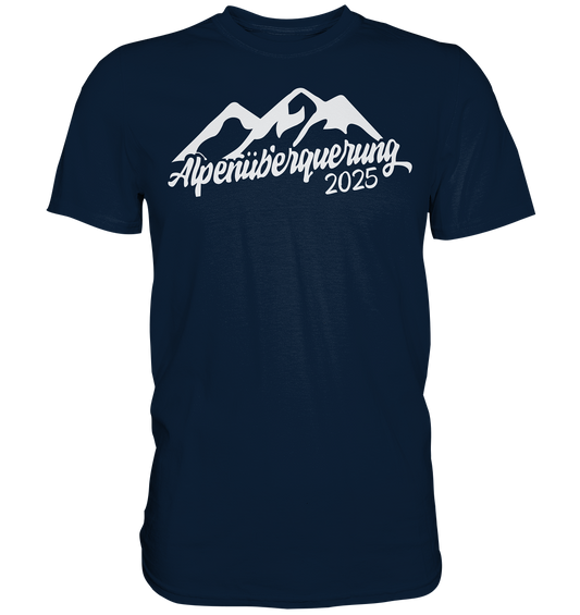 Alpenüberquerung 2025 - Premium Shirt