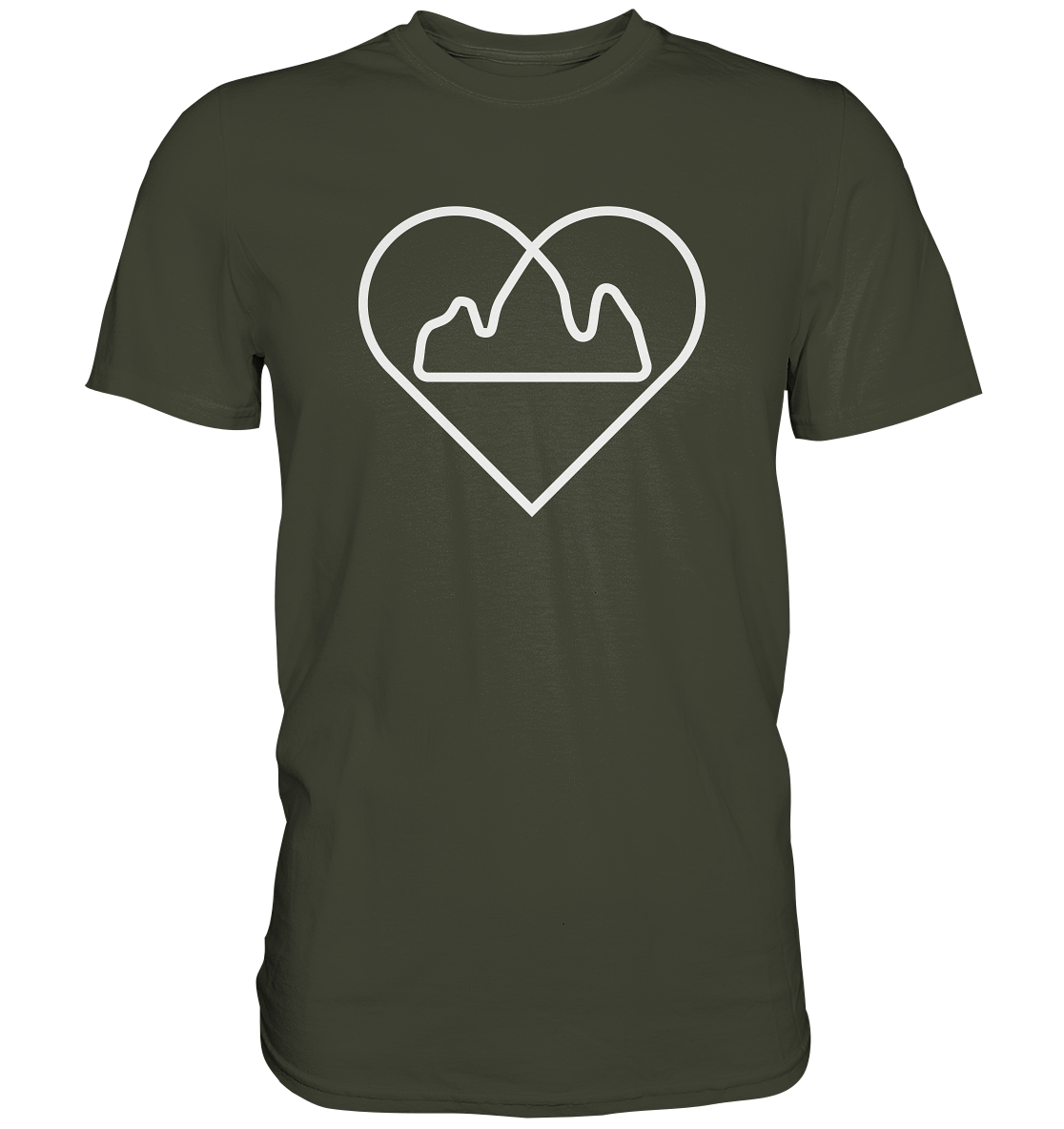 LOVE DREI ZINNEN - Premium Shirt