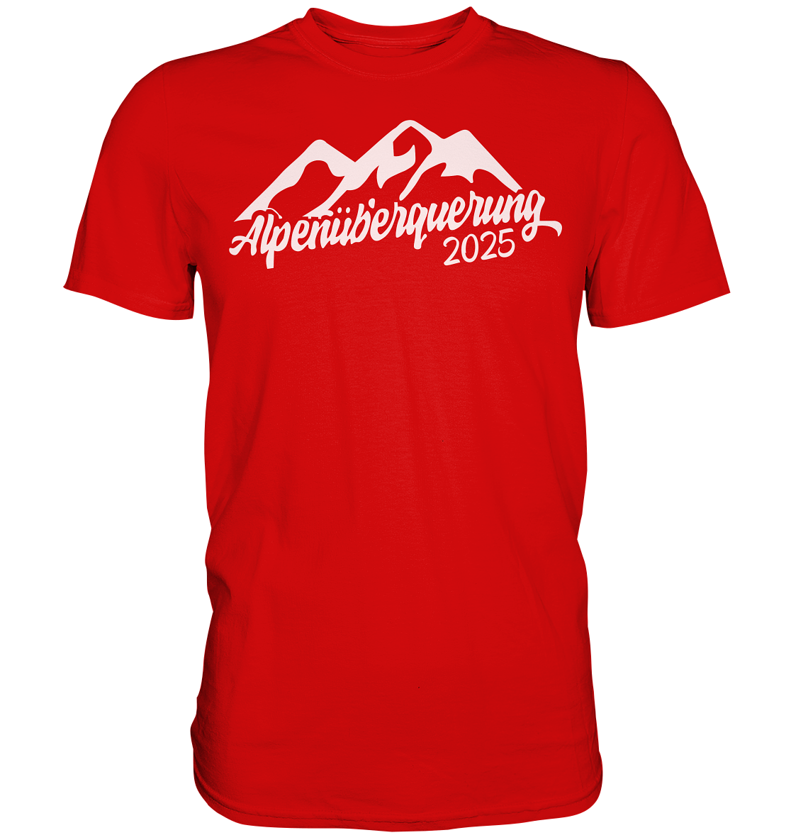 Alpenüberquerung 2025 - Premium Shirt
